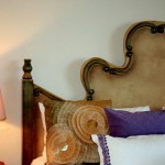 Hand finished headboard